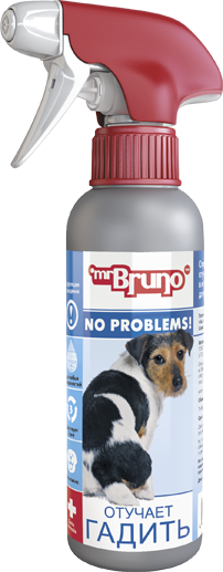 Спрей для собак Mr.Bruno No problems Отучает гадить 200 мл.