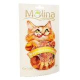 Лакомство для кошек Molina куриные кусочки 0,08 кг.