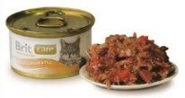 Консервы для кошек Brit Tuna, Carrot & Pea 0,08 кг.