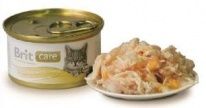 Консервы для кошек Brit Chicken Breast&Cheese 0,08 кг.
